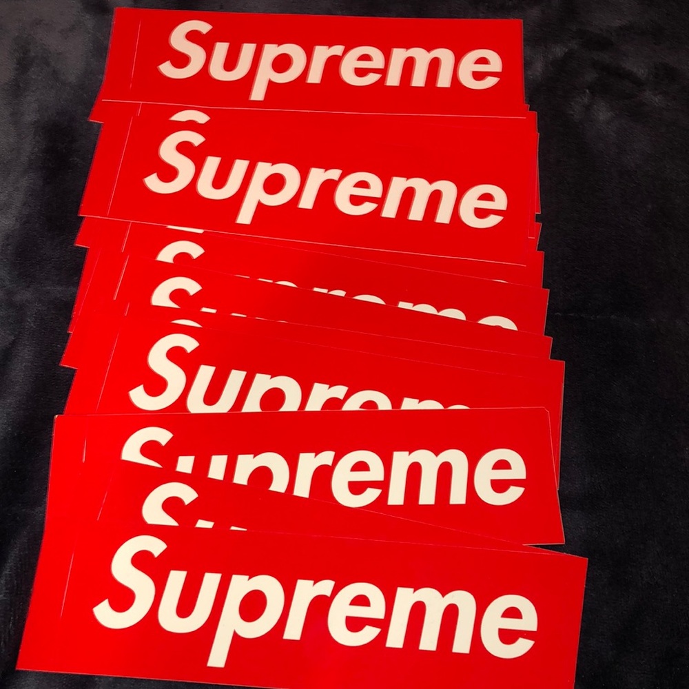 Supreme Box Logo Sticker